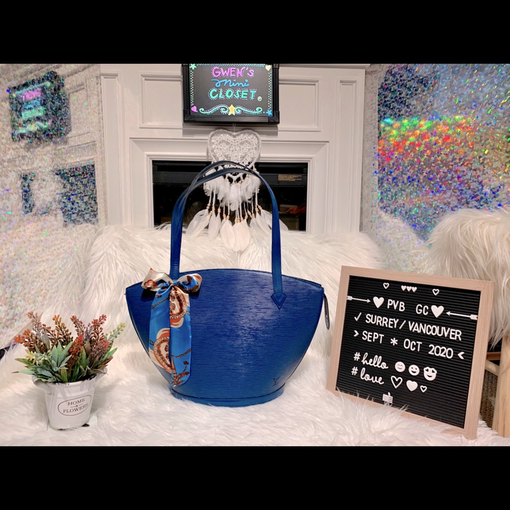 Louis Vuitton St Jacques Epi leather